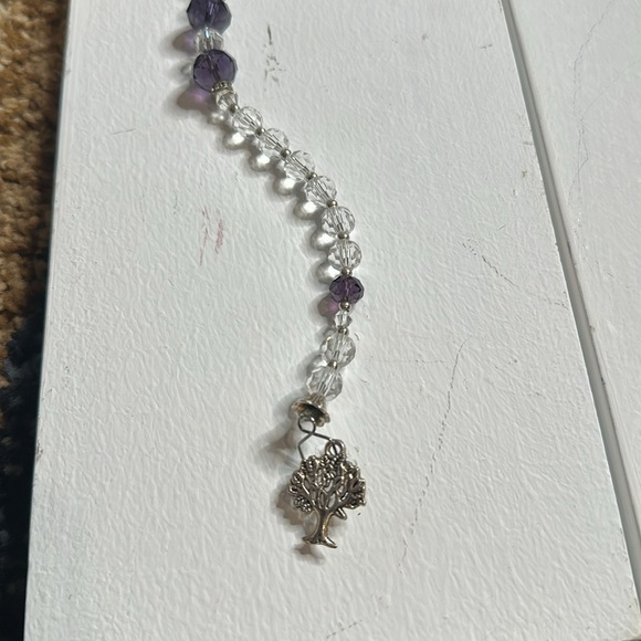 Angel's Rainbows Born From Loss Suncatchers Angel Wings & Tree of Life Purple - Picture 9 of 10